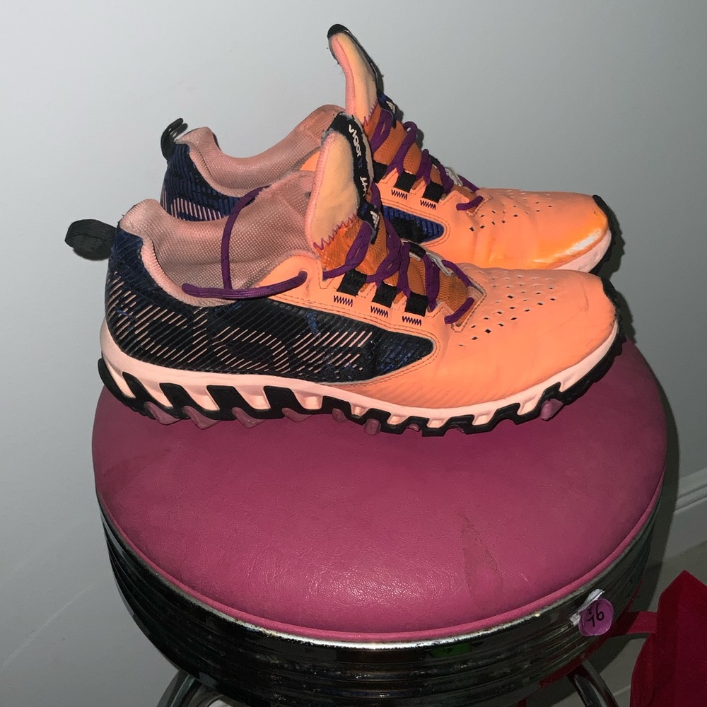 Adidas Vigor Bright Orange and Black Sneakers